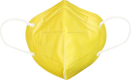 Yellow Safety Dust Mask